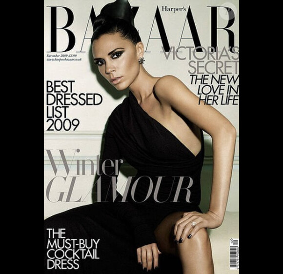 Victoria Beckham en couverture d'Harper's Bazaar