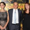 Marion Cotillard, Matt Damon et Jennifer Ehle lors de l'avant-première à New York du film Contagion le 7 septembre 2011