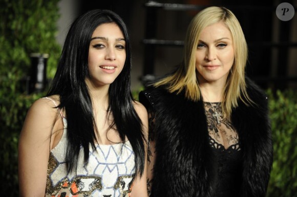 Madonna et sa fille Lourdes Leon lors de la soirée Vanity Fair à West Hollywood en février 2011