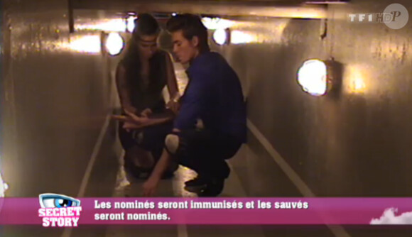 Juliette et Geoffrey héritent de la Carte de la Nomination Inversée (quotidienne du samedi 10 septembre 2011).