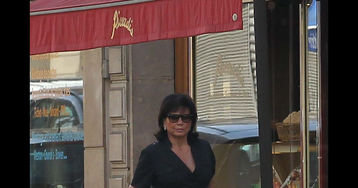 Anne Sinclair, à Paris, le 10 septembre 2011. - Purepeople