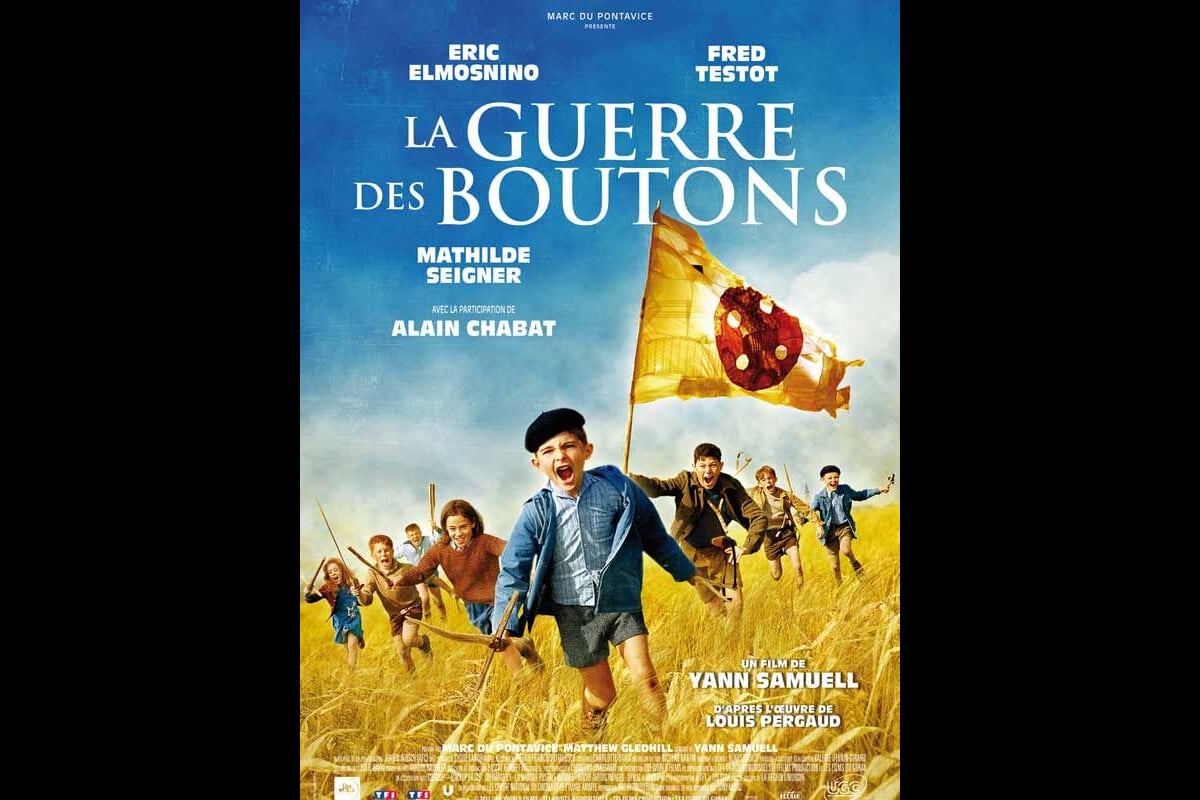 La Guerre Des Boutons Louis Pergaut Page De Garde Photo : Affiche du film La Guerre des boutons de Yann Samuell - Purepeople