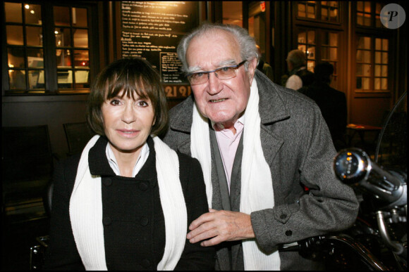 Georges Fillioud et Danièle Evenou en novembre 2006