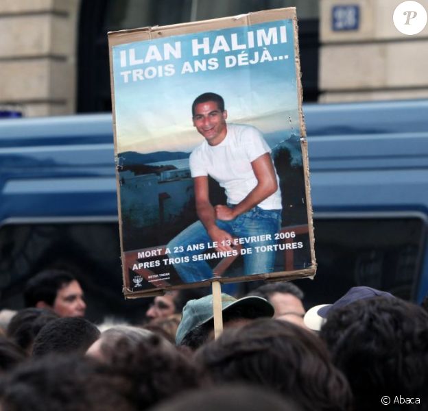 Manifestation à la mémoire d'Ilan Halimi en 2009 à Paris