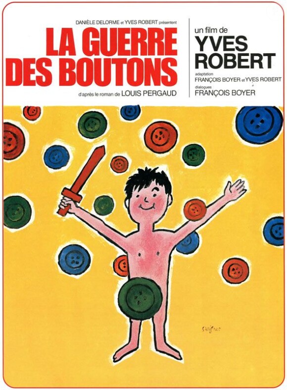 L'affiche de La Guerre des boutons d'Yves Robert