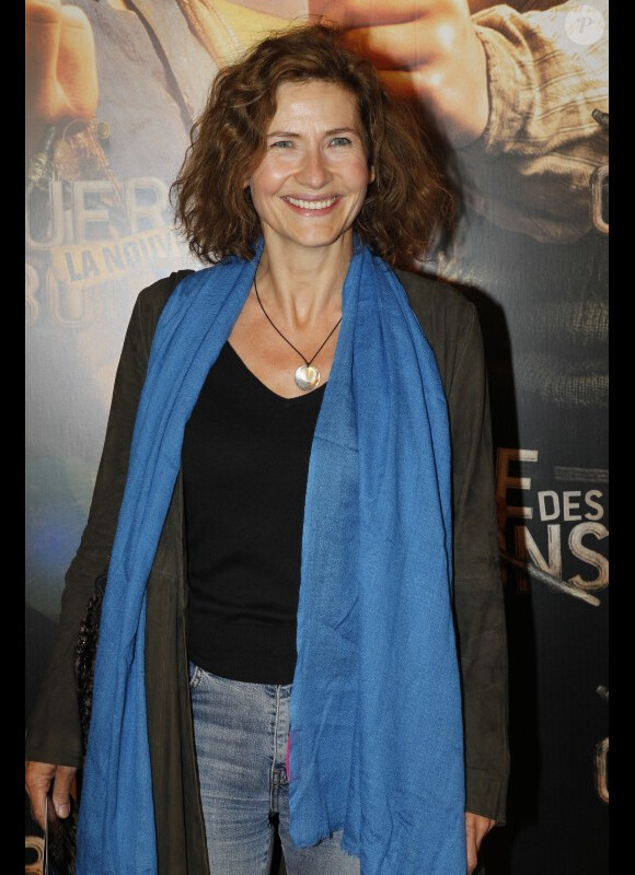 Marie Bunel lors de l'avant-première au Gaumont Opéra à Paris du film La Nouvelle Guerre des boutons le 18 septembre 2011