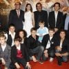 Les enfants-stars du long métrage lors de l'avant-première de La Nouvelle Guerre des boutons le 18 septembre 2011 à Paris