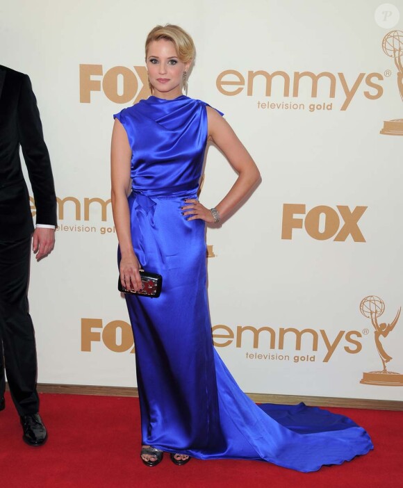 Dianna Agron au 63e Emmy Awards, à Los Angeles, le 18 septembre 2011.