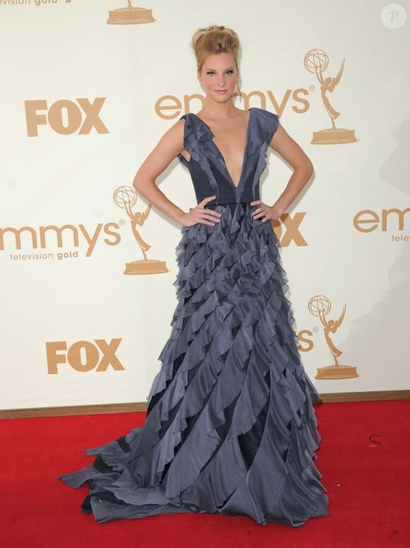 Heather Morris au 63e Emmy Awards, à Los Angeles, le 18 septembre 2011.