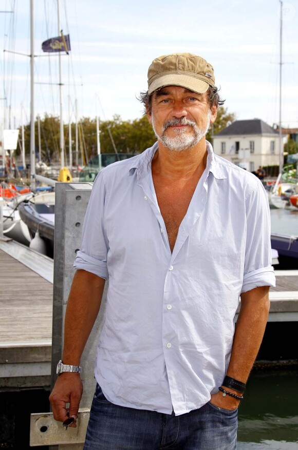 Olivier Marchal à La Rochelle, le 10 septembre 2011.