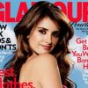 L'actrice Penélope Cruz se fait Glamour pour sa Une du magazine, en septembre 2008.