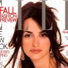 Penélope Cruz faisait la Une du Elle américain pour son numéro de juillet 2002.