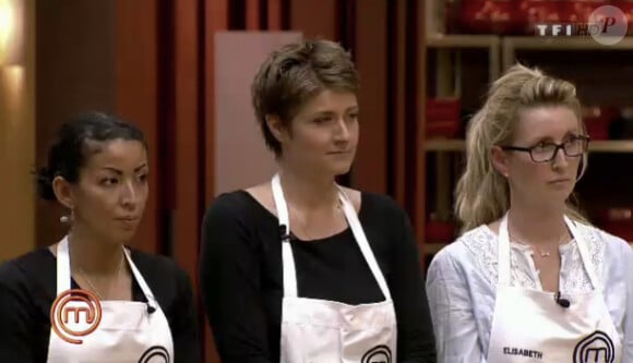 Ilham, Sabrina et Élisabeth dans Masterchef, jeudi 22 septembre 2011 sur TF1