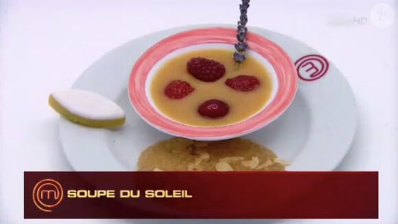 Soupe du soleil dans Masterchef, jeudi 22 septembre, sur TF1