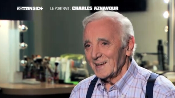 Charles Aznavour dans 50 Minutes Inside du samedi 24 septembre 2011