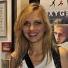lors de l'avant-première d'Oxygène au cinéma Lincoln à Paris le 26 septembre 2011