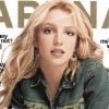 Août 2001 : la chanteuse Britney Spears prend la pose pour le magazine Arena.