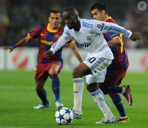 Lassana Diarra le 3 mai 2011 à Barcelone