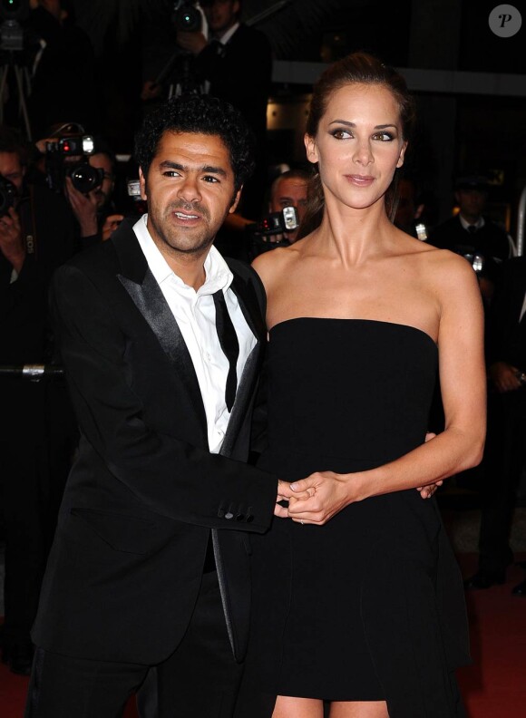 Jamel Debbouze et Melissa Theuriau lors de leur passage remarqué au festival de Cannes, en mai 2010.