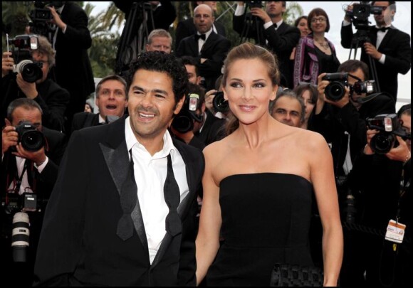 Jamel Debbouze et Melissa Theuriau, terriblement glamour à Cannes en 2010 