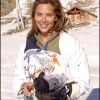 Melissa Theuriau en janvier 2007 au festival du film de l'Alpe d'Huez pendant lequel elle rencontrera Jamel : Coup de foudre !