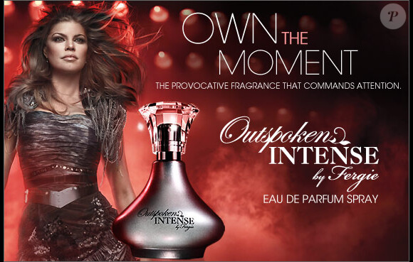 Le deuxième parfum de la chanteuse Fergie, Outspoken Intense, est sorti en juillet.