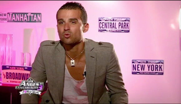 Benjamin dans les Anges de la télé-réalité 3, lundi 3 octobre 2011 sur NRJ 12.