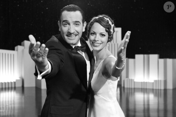 The Artist, de Michel Hazanavicius, avec Jean Dujardin en acteur muet dépassé par l'arrivée du parlant.