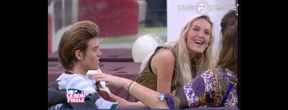 Geoffrey Nageur Marie Au Premier Regard Marie et Geoffrey dans Secret Story 5, vendredi 7 octobre 2011 sur TF1