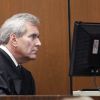 Procès de Conrad Murray, accusé d'homicide involontaire sur Michael Jackson, devant la cour supérieure de Los Angeles le 7 octobre 2011 - ici le juge Pastor