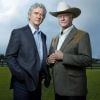 Larry Hagman et Patrick Duffy dans la nouvelle version de Dallas attendue en 2012 sur la chaîne TNT.