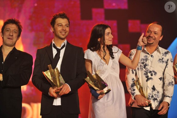 Eric Serra et Yael Naim (ici aux Victoires 2008) se recroiseront aux Grands Prix de la Sacem 2011. La cérémonie des Grands Prix Sacem se déroulera sur la scène du Casino de Paris le 14 novembre 2011.