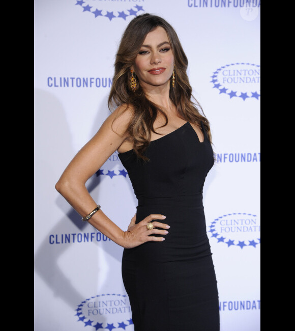 Sofia Vergara lors du gala de la Clinton Foundation, intitulé Decade of difference, à Los Angeles le 14 octobre 2011