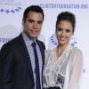 Cash Warren et Jessica Alba lors du gala de la Clinton Foundation, intitulé Decade of difference, à Los Angeles le 14 octobre 2011