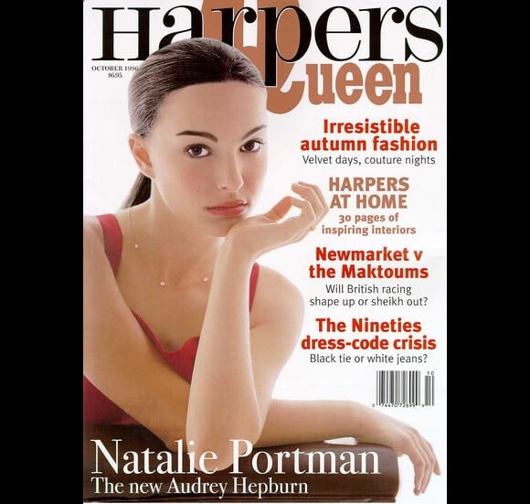 Octobre 1996 : Natalie Portman, 15 ans, fait la Une de Harpers Queen.