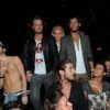 Daniel, Simon, Geof, Rudy, Ayem et Sabrina de Secret Story 5 au Métropolis à Rungis le samedi 15 octobre 2011
