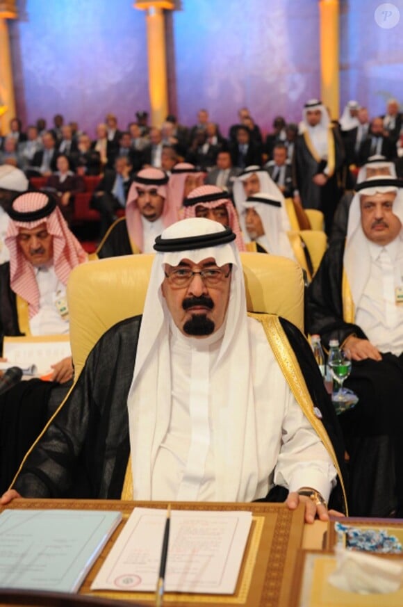 Le roi d'Arabie Saoudite Abdallah actuellement souffrant