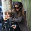 Sarah Jessica Parker dans les rues de New York avec son fils James, n'a pas brillé par son look. Le 24 octobre 2011