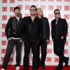 U2 lors des Q Awards à Londres le 24 octobre 2011