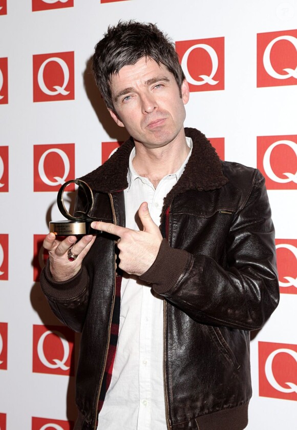 Noel Gallagher lors des Q Awards à Londres le 24 octobre 2011