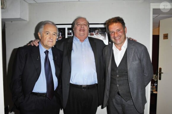 Pierre Sled, Jacques Mailhot et Bernard Mabille dans l'émission Vendredi sur un plateau !, diffusée le 28 octobre 2011 sur France 3