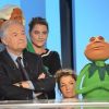 Jacques Mailhot et les marionnettes du Bébête Show, dans l'émission Vendredi sur un plateau !, diffusée le 28 octobre 2011 sur France 3