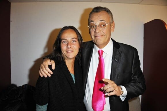 Jean Roucas et sa femme dans l'émission Vendredi sur un plateau !, diffusée le 28 octobre 2011 sur France 3