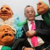 Jean Roucas et les marionnettes dans l'émission Vendredi sur un plateau !, diffusée le 28 octobre 2011 sur France 3