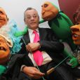 Jean Roucas et les marionnettes dans l'émission Vendredi sur un plateau !, diffusée le 28 octobre 2011 sur France 3