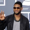 Usher sur le tapis rouge des 53e Grammy Awards. Los Angeles, le 13 février 2011.