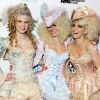 AnnaLynne McCord et ses soeurs se sont glissées dans la peau de Marie-Antoinette pour célébrer Halloween et par la même occasion, l'anniversaire de Rachel (au centre).Las Vegas, le 28 octobre 2011.