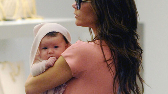 Victoria Beckham : moment mère fille avec la petite Harper, future Gossip Girl