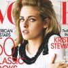 Kristen Stewart, habillée en Proenza Schouler, pose en couverture du magazine Vogue. Février 2011.