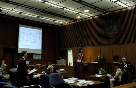 Procès du docteur Conrad Murray à Los Angeles le 1er novembre 2011 